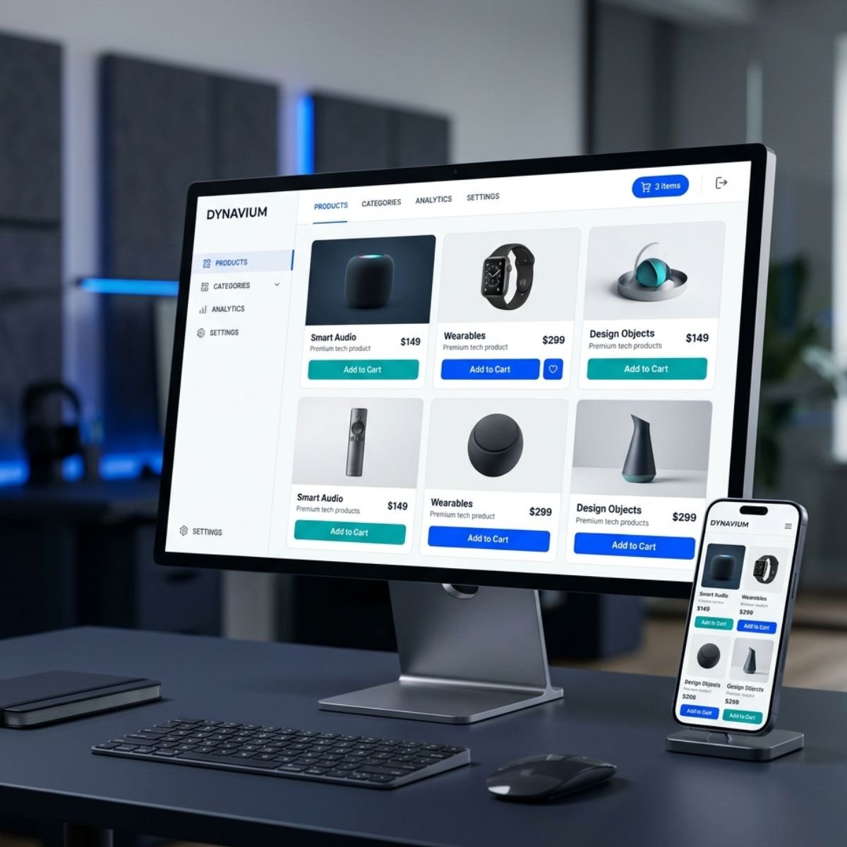 E-commerce Website Development